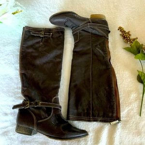 Sheikh Shoes Women Dark Brown Boots Size 8.5